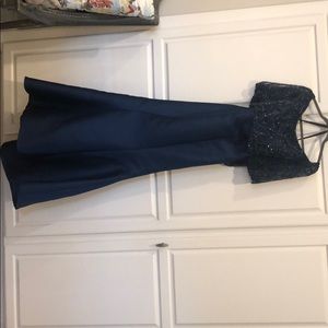 Gorgeous sapphire blue dress